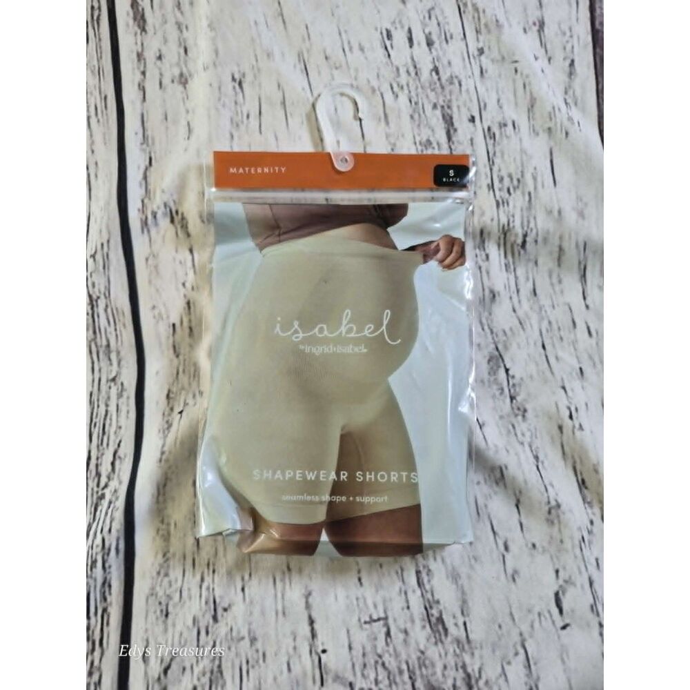 Isabel Maternity Seamless Shapewear Shorts Nude Beige Support Shorts